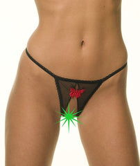 Sexy Hot open crotch string thong ( 2Pack ) snazzyway