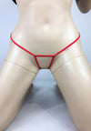 Sexy Hot open crotch string thong ( 2Pack ) snazzyway