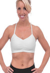 Smooth Comfy Women&#39;s Low Impact Sports Bra + Free Boyshort snazzyway