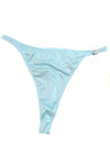 Snazzy Aqua Blue Lovely Thong snazzyway