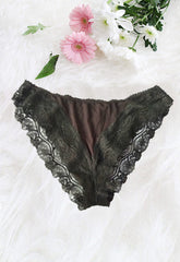 Snazzy Black Lace Trim Hipster Panty(Sold Out) snazzyway