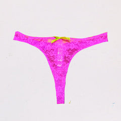 Snazzy Pink & Purple Sexy Luxurious Thong(sold out) snazzyway