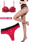 Value Pack Of 3 Sexy &amp; Sultry Look Lingerie Set snazzyway