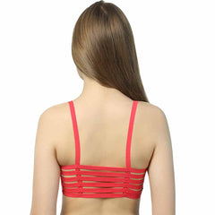 Sexy Back Stripe Bralette Bra snazzyway