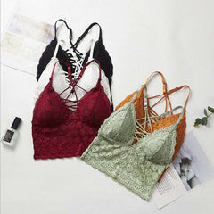 Soft Lace luxury longline bralette ( 2 Pack ) FRENCH DAINA