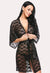Soft & Lightweight Transparent Lace Robe snazzyway