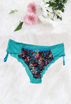 Splash Floral Antique Lace Hipster snazzyway