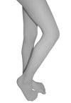 Tesco Silver Plain Knit Thigh High Tights(sold out) snazzyway