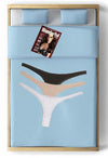 Tex Women Smooth Cotton Thong Panties Pack Of 3 snazzyway