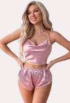 Luxury Silk Camisole &amp; Shorts Set snazzyway