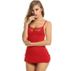 Very sexy Sexy Self Design Red Babydoll snazzyway