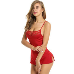 Very sexy Sexy Self Design Red Babydoll snazzyway