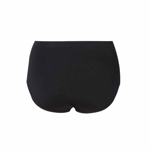 Simone's Plus Size Cotton Hipster Black Panty FRENCH DAINA