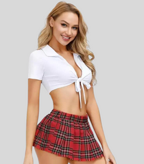 Babydoll's School Costume Set snazzyway