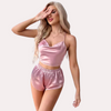 Luxury Silk Camisole &amp; Shorts Set snazzyway