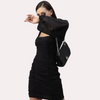 Stylish Black One-Piece Outfit for Women snazzyway