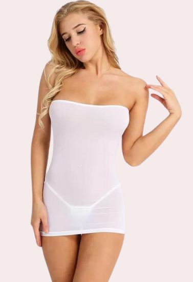 Elegant Honeymoon Babydoll Dress snazzyway