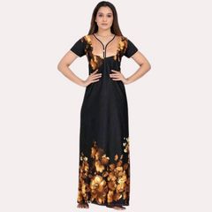 Satin Maxi Nightgown for Women snazzyway