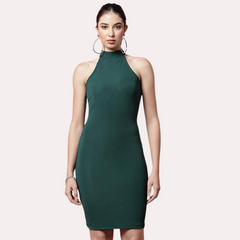 Women's Forest Green One-Piece Dress snazzyway