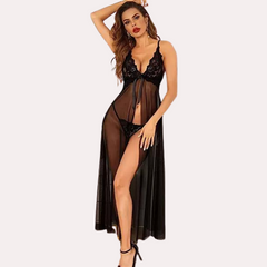 Women's Lace Babydoll Sleepwear snazzyway