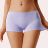 Women&#39;s Seamless Ice Silk Boyshorts Panties (4pcs) snazzyway