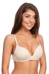 2 Pack seamless padded underwired push up bra FRENCH DAINA