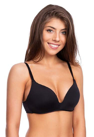 2 Pack seamless padded underwired push up bra FRENCH DAINA