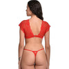 Very Sexy Red Lace Bra G-String Set FRENCH DAINA