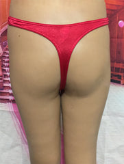 Victoria's Secret Sweet On You Red Thong snazzyway