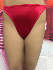 Victoria's Secret Sweet On You Red Thong snazzyway