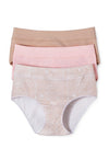 Westren Beauty Secure Fit Plus Size Panties 3-Pack+ 1 Free Bra snazzyway