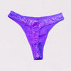 Wet Look Purple Tanga Thong (Sold Out) snazzyway