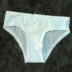 White "Bride" Hipster Panty snazzyway