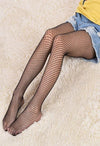White Stag Fashion Fishnet Black Tights snazzyway
