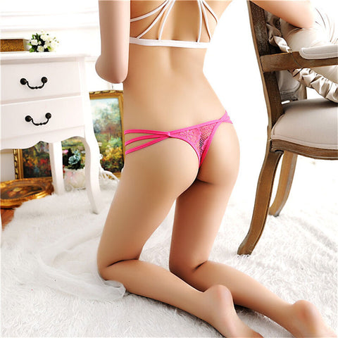 Ladies Trim Sexy Butterfly Underwear snazzyway