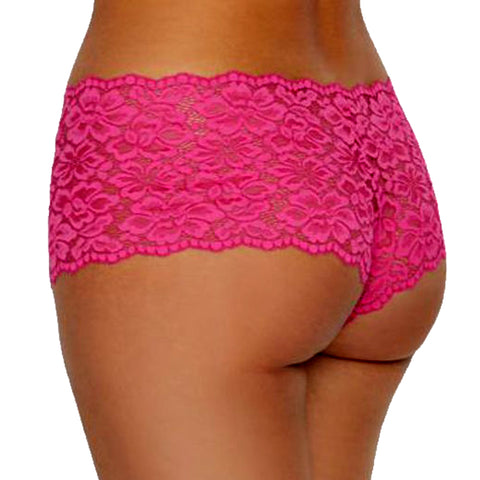 Women's Plus size Cheeky Boyshort Panty ( Pack Of 2 ) FRENCH DAINA