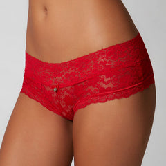 Women's Romantic Lace Boyshort Brief For Men Pk Of 2 snazzyway