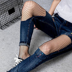 Women's Sexy Black Fishnet Pattern Pantyhose(Sold Out) snazzyway