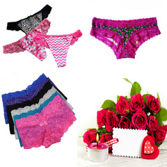 Women's Sexy Mixed Panties Pack For Men snazzyway