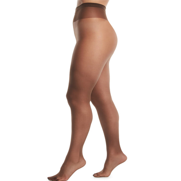 Xhilaration Women's Fashion Tights Slightly Sheer Low Rise Brevity Brown MED/TALL snazzyway