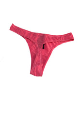 Seductive Soft Red And Pink Thong Panties Set Of 2 snazzyway