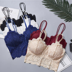 Cute Stretch lace bralette Bra top (Pack of 2) snazzyway