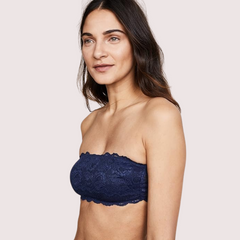 Sexy Tube Bandeau Bra Top in Striking Cobalt snazzyway