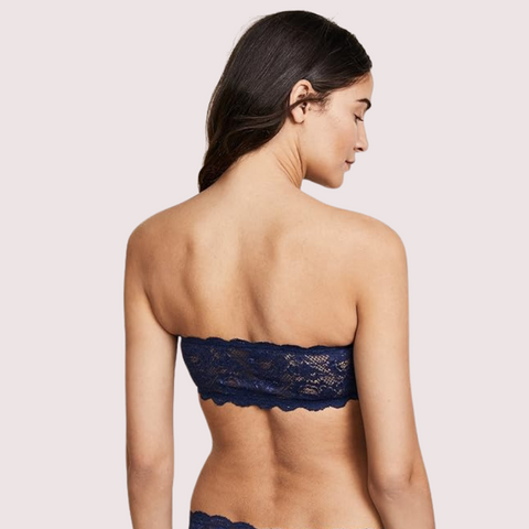 Sexy Tube Bandeau Bra Top in Striking Cobalt snazzyway