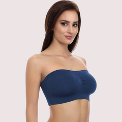 2 Tube Bandeau Bra Tops for Fashionable Women snazzyway