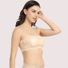 Wirefree and Stretchable Tube Bra for Ultimate Comfort snazzyway