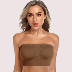 2-Pack of Non-Padded Strapless Tube Bras snazzyway