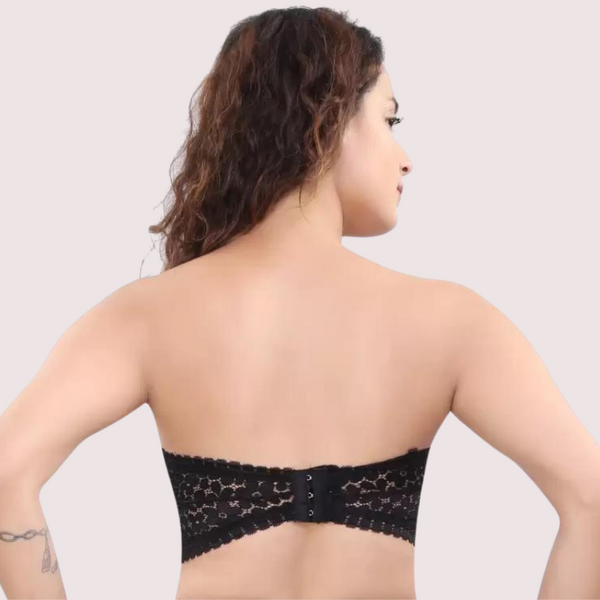 Seamless and Wirefree Tube Bra with Supreme Stretch snazzyway