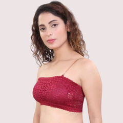 RelaxedFit Stretchable Wirefree Bralette for Effortless Style snazzyway