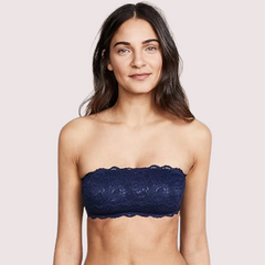 Sexy Tube Bandeau Bra Top in Striking Cobalt snazzyway